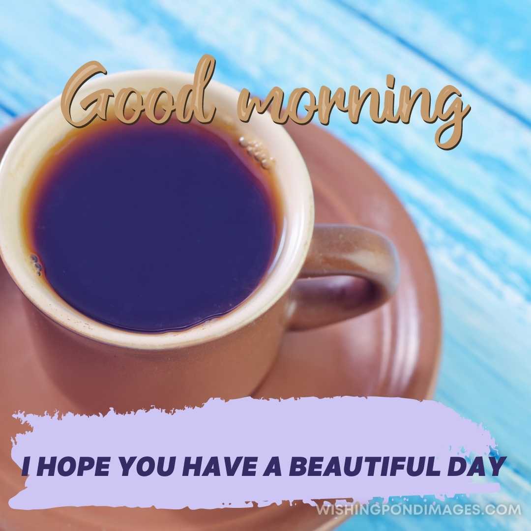 A coffee image shot. Good Morning Coffee Images